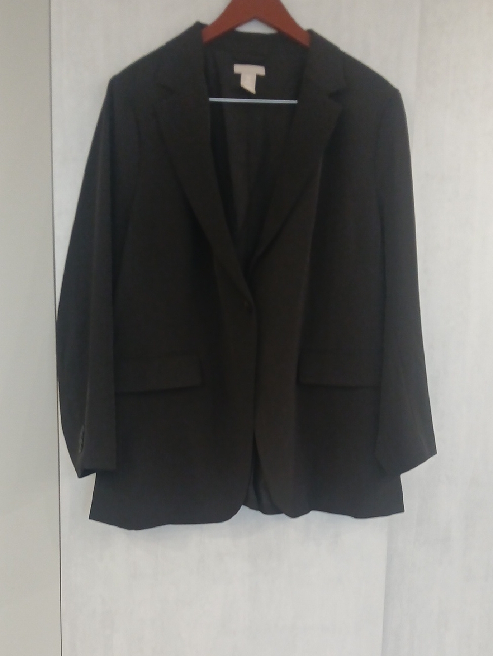 H&M Black Single-Button Women's Blazer